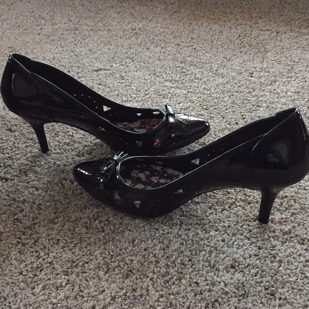 Madden Girl Black Patent Shoes
